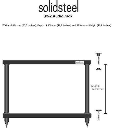 SolidSteel S3-2 diagram, SolidSteel S2 racks, Solidsteel Vancouver