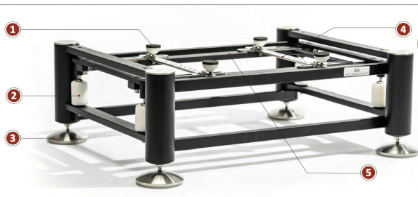 Artesania aire floor platform and amp stand, artesania audio accessories, artesania audio racks vancouver