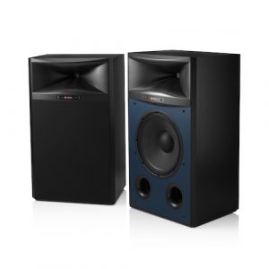 JBL 4367 studio monitor black pair, JBL studio monitors, JBL Synthesis speakers vancouver, high-end audio vancouver, luxury home theatre vancouver