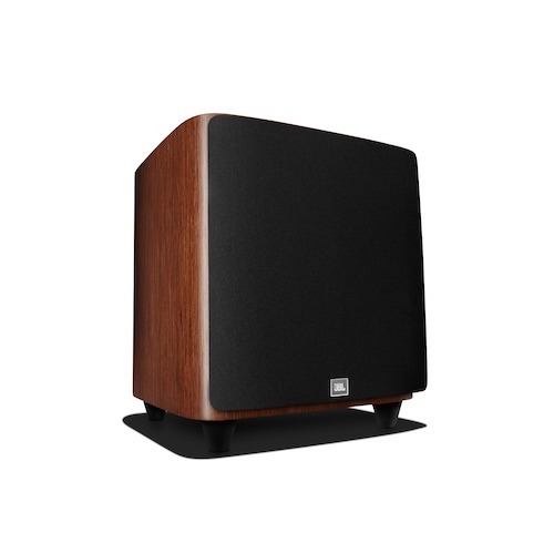 JBL HDI 1200P subwoofer walnut grille on, JBL HDI series, JBL subwoofer, JBL synthesis speakers vancouver