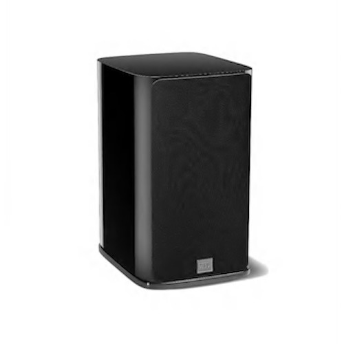 JBL HDI 1600 bookshelf speaker black front single grille on, JBL HDI series speakers, JBL Synthesis speakers vancouver