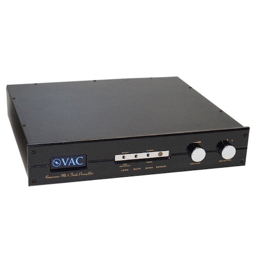 VAC Renaissance MK V line stage preamp, VAC preamplifiers, VAC amplifiers vancouver, high-end audio vancouver