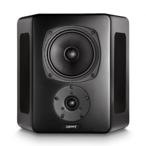 M&K 300 Series S300T THX Ultra2 Tripole surround speaker black, M&K S300T speakers, M&K Sound Vancouver, home theatre Vancouver, high-end audio Vancouver