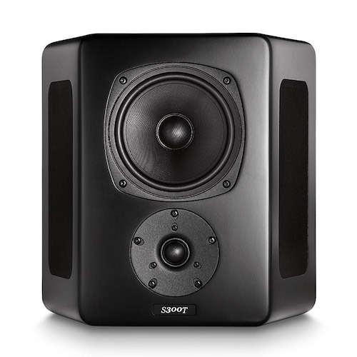 M&K 300 Series S300T THX Ultra2 Tripole surround speaker black, M&K S300T speakers, M&K Sound Vancouver, home theatre Vancouver, high-end audio Vancouver