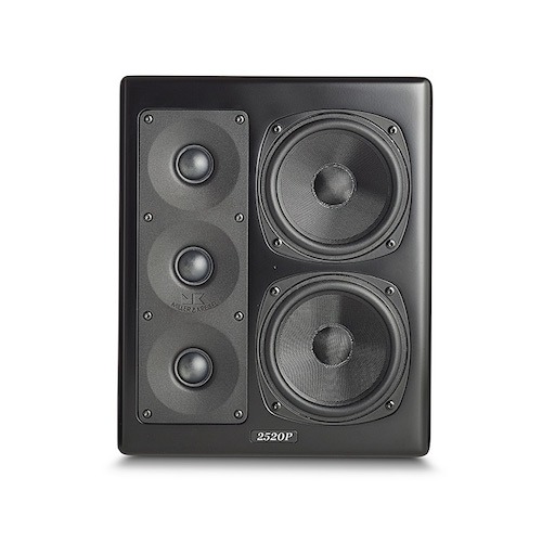 M&K Sound PRO Series, M&K Pro MPS2520P powered monitor speaker black, M&K Sound speakers vancouver, home theatre vancouver, high-end audio vancouver
