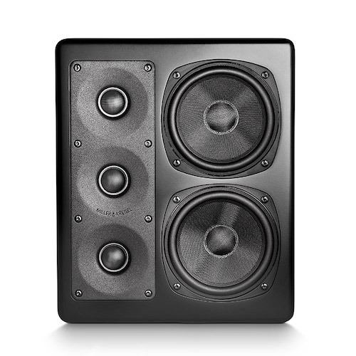 M&K Sound 150 Series, M&K MP150 on-wall speaker black, M&K Sound speakers Vancouver, home theatre vancouver, high-end audio vancouver