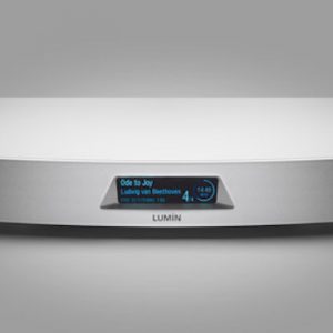 Lumin T3 network music player silver, Lumin T3, Lumin Vancouver, high-end audio Vancouver