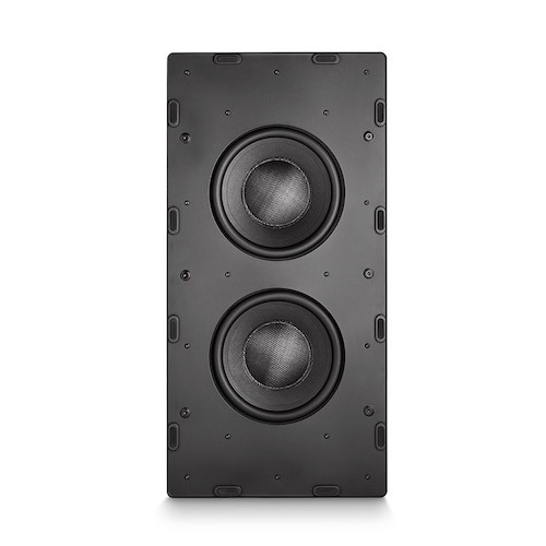 M&K IW28S in-wall subwoofer, M&K IW series speakers, M&K in-wall in-ceiling speakers, M&K Sound Vancouver, home theatre Vancouver, high-end audio Vancouver