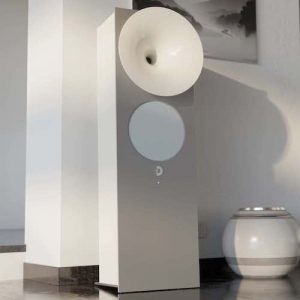 Avantgarde Opus 1 horn speaker white, Opus 1 speaker Vancouver, Avantgarde Acoustics horn speakers Vancouver, high-end audio Vancouver, Sound Elite Home Theatres Vancouver